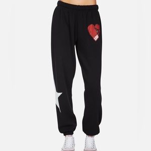 LAUREN MOSHI TANZY LOVE BOXING SWEATPANTS